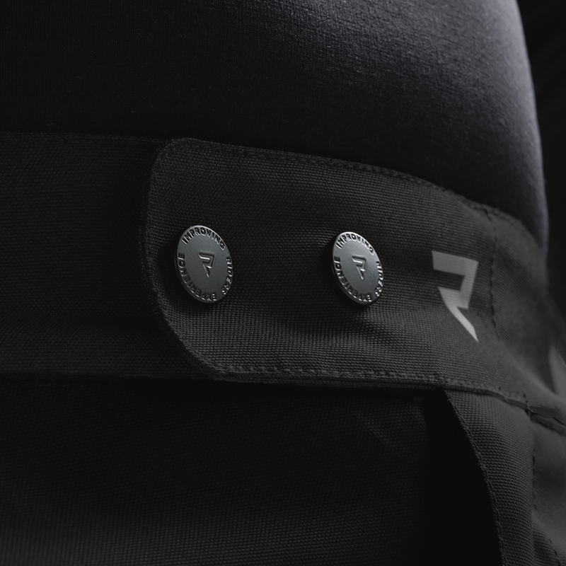 Pantalon de moto Rebelhorn Cubby V, noir - 2ème qualité - II. qualité