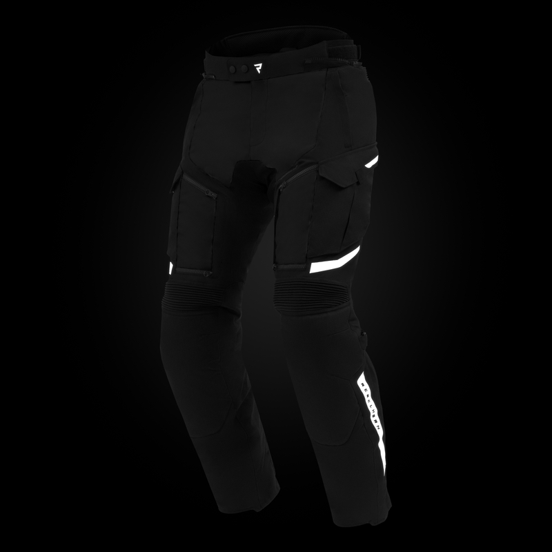 Pantalon de moto Rebelhorn Cubby V, noir - 2ème qualité - II. qualité