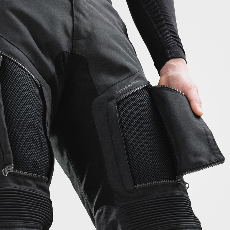 Pantalon de moto Rebelhorn Cubby V, noir - 2ème qualité - II. qualité