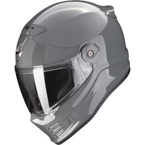 Casque intégral de moto SCORPION COVERT FX gris ciment - II. qualité
