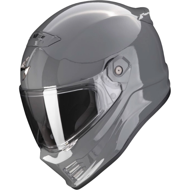 Casque intégral de moto SCORPION COVERT FX gris ciment - II. qualité