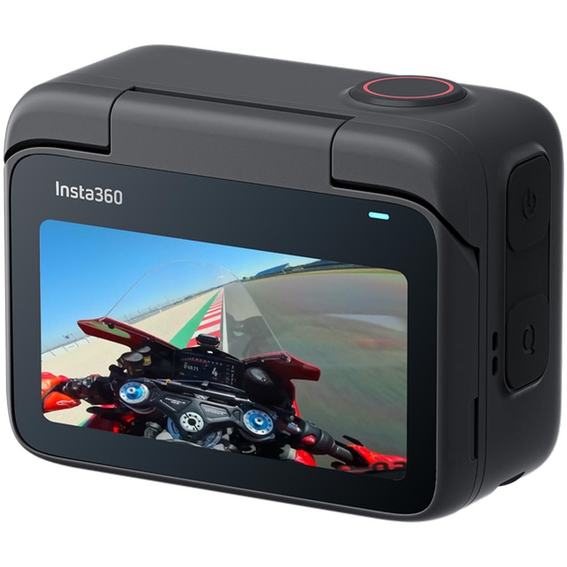 Caméra d'action POV Insta360 GO 3S pour casque de moto (noire)