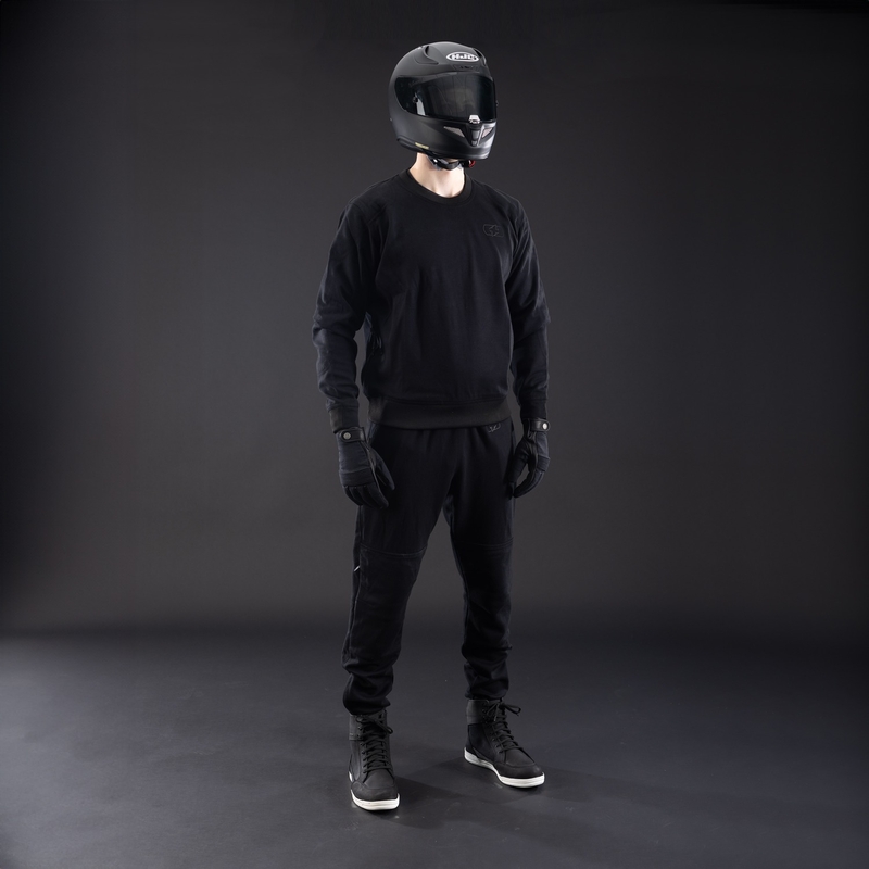 Sweat-shirt Oxford Armoulite AA noir