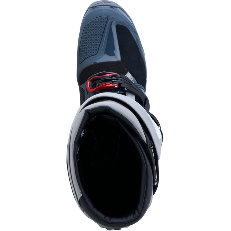 Bottes de moto Alpinestars TECH 7 Enduro Drystar Gris foncé-Gris clair-Rouge