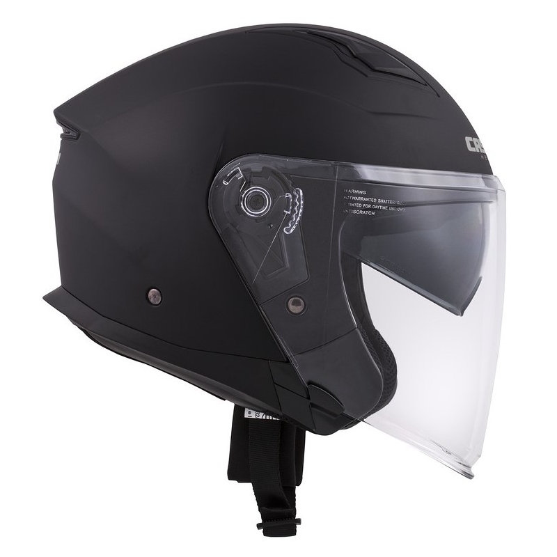 Cassida Jet Tech Open Casque moto noir mat