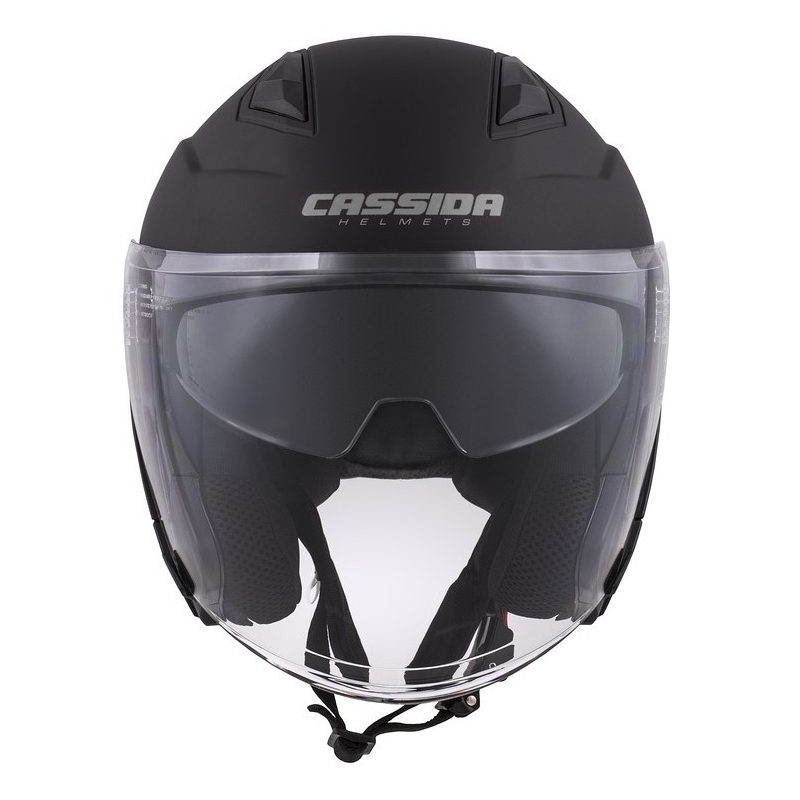 Cassida Jet Tech Open Casque moto noir mat