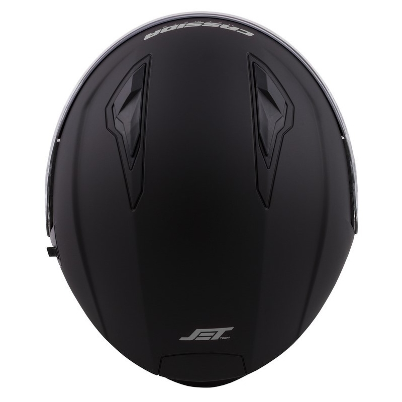 Cassida Jet Tech Open Casque moto noir mat