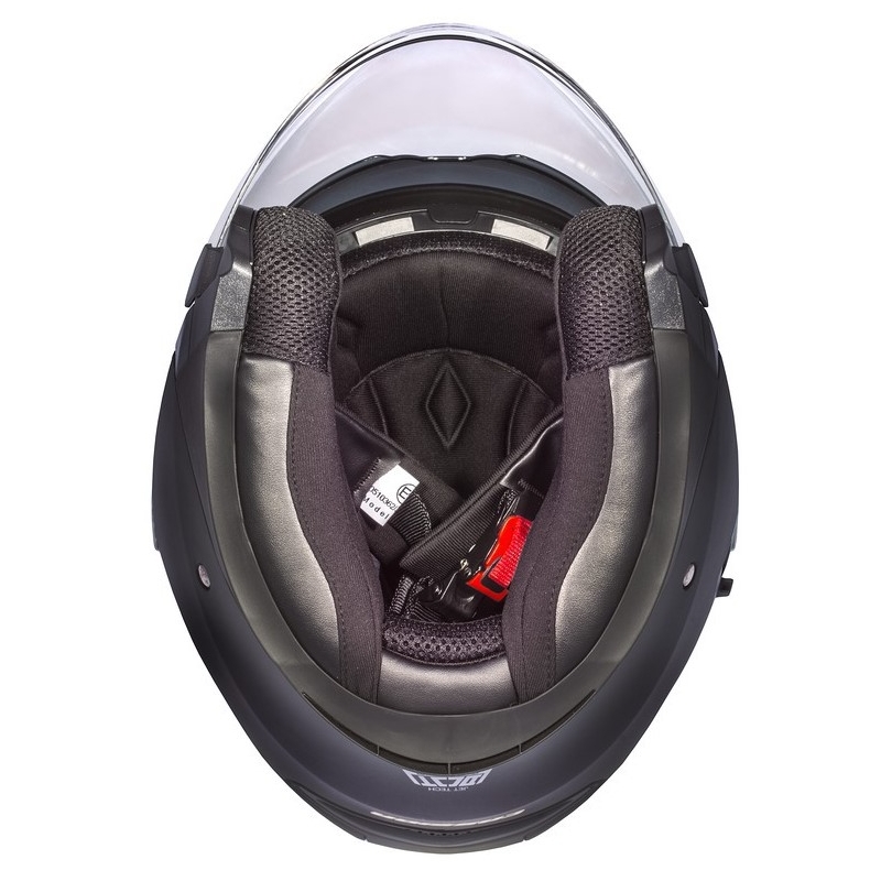 Cassida Jet Tech Open Casque moto noir mat