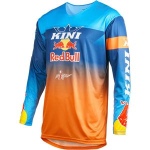 Maillot de motocross KINI Red Bull 1.0 Rallye bleu-orange