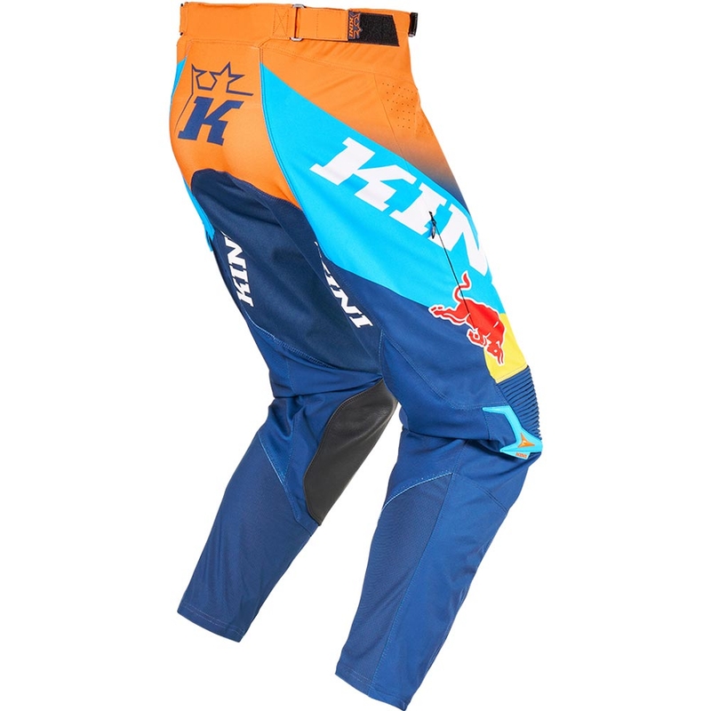 Pantalon de motocross KINI Red Bull 1.0 Rallye bleu-orange