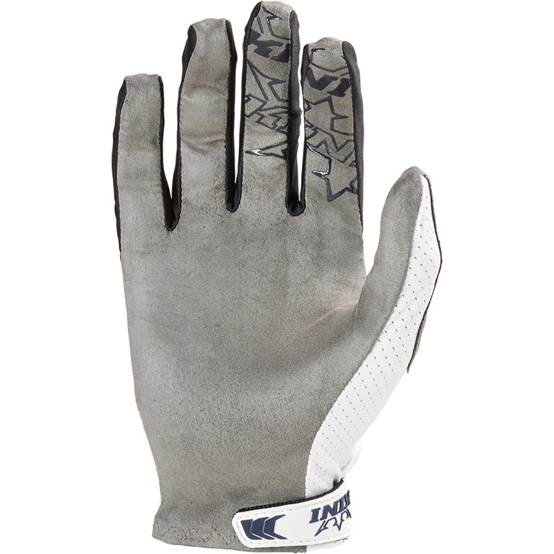 Gants de motocross KINI Red Bull 1.0 RXP blancs