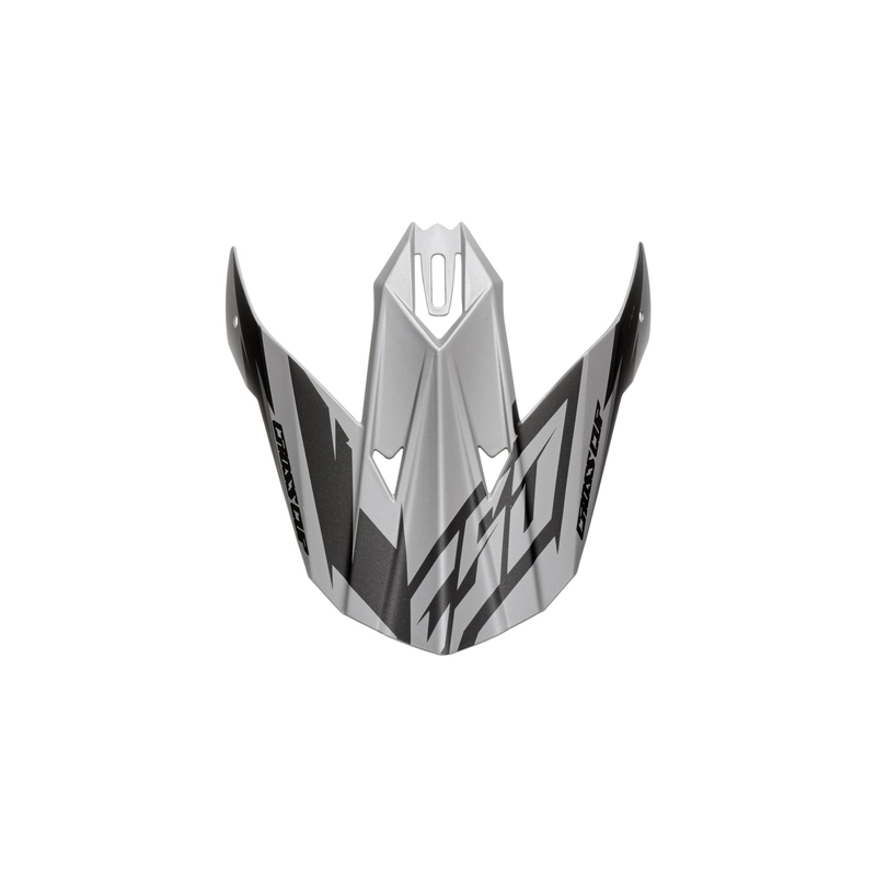 Visière de casque pour Cassida Cross Cup Two noir-gris