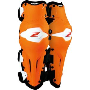 Genouillères Zandona X-Bandit blanc-orange
