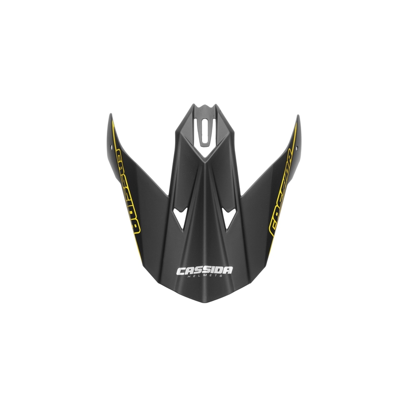 Visière de casque pour Cassida Libor Podmol noir-jaune-gris