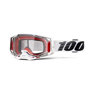 Lunettes de moto-cross 100% ARMEGA Lightsaber (plexi transparent)