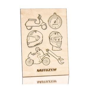 Ornements en bois MotoZem
