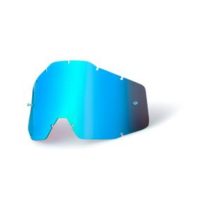 Plexi chromé bleu pour lunettes d'enfants 100% Accuri/Strata