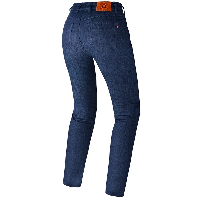 Jeans moto Rebelhorn Classic II pour femme Bleu foncé soldes