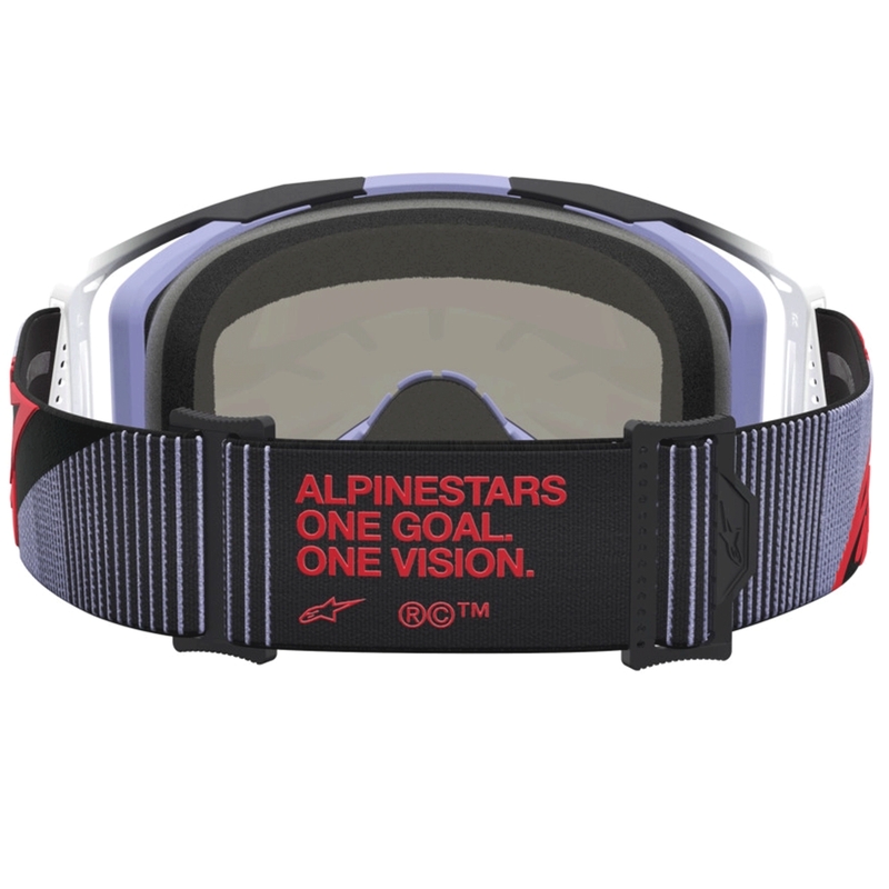 Lunettes de motocross Alpinestars Vision 8 Maven lavande-noir