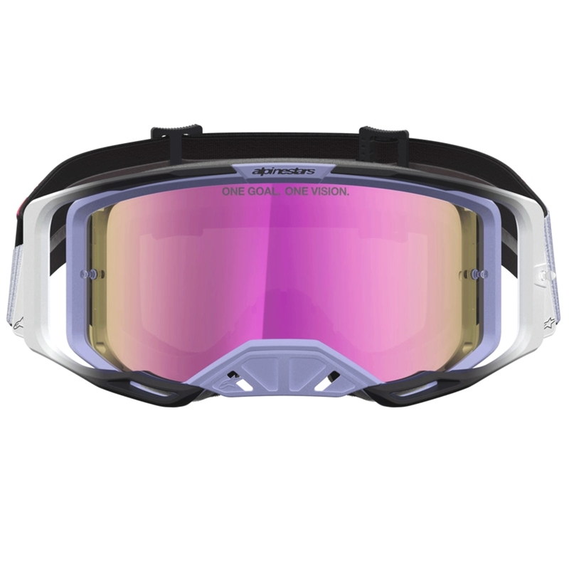 Lunettes de motocross Alpinestars Vision 8 Maven lavande-noir