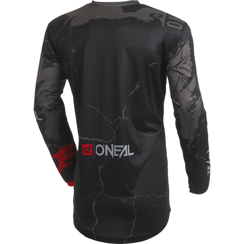 Maillot de motocross O'Neal Element Acid noir-gris