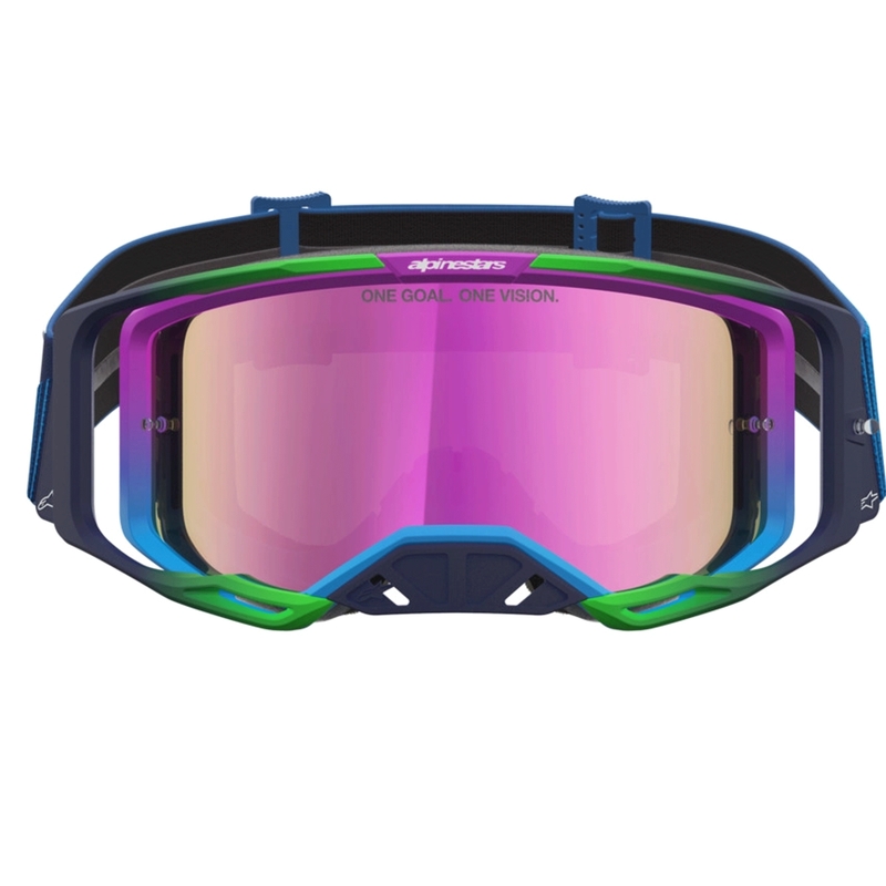 Lunettes de motocross Alpinestars Vision 8 Maven bleu-violet