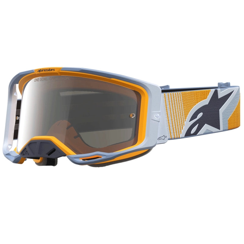Lunettes de motocross Alpinestars Vision 8 Maven bleu-orange