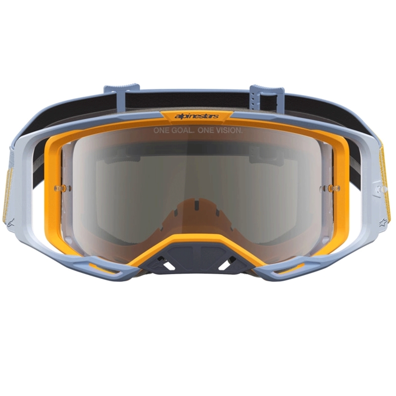 Lunettes de motocross Alpinestars Vision 8 Maven bleu-orange