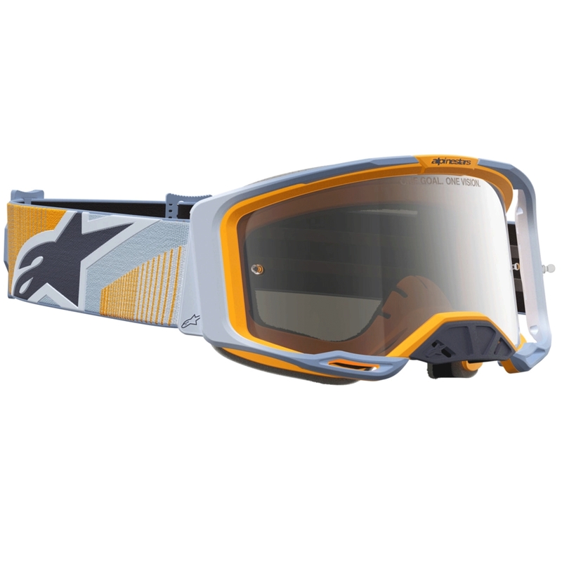 Lunettes de motocross Alpinestars Vision 8 Maven bleu-orange