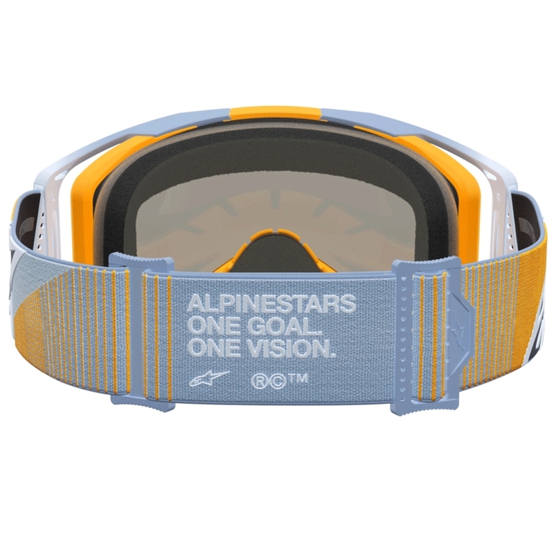 Lunettes de motocross Alpinestars Vision 8 Maven bleu-orange