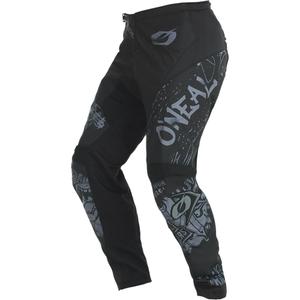 Pantalon de motocross O'Neal Element Rancid noir-gris