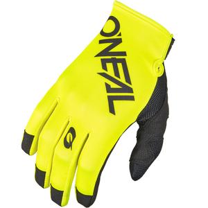 Gants de motocross O'Neal Mayhem Rider jaune fluo