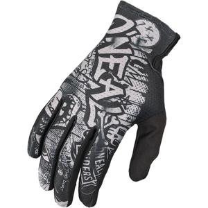 Gants de motocross O'Neal Matrix Rancid noir-gris