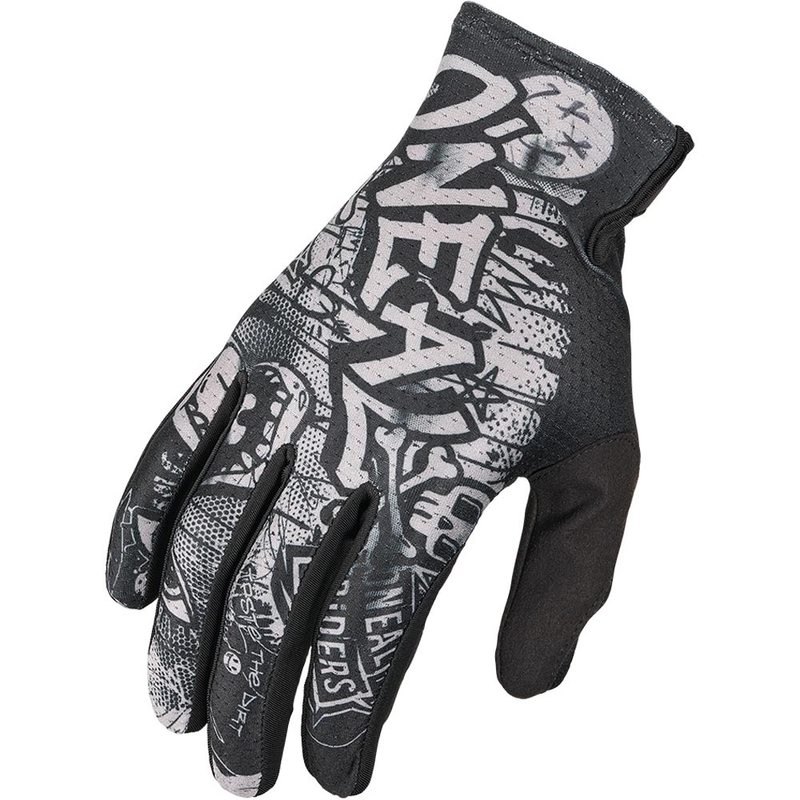 Gants de motocross O'Neal Matrix Rancid noir-gris