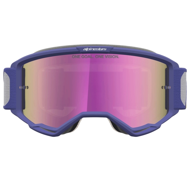 Lunettes de motocross Alpinestars Vision 5 Drag rouge-violet