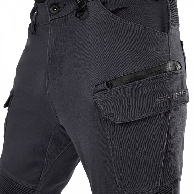 Pantalon de moto Shima Giro 3.0 allongé gris