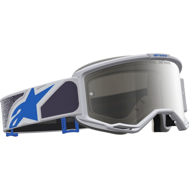 Lunettes de motocross Alpinestars Vision 5 Drag, violet clair-bleu