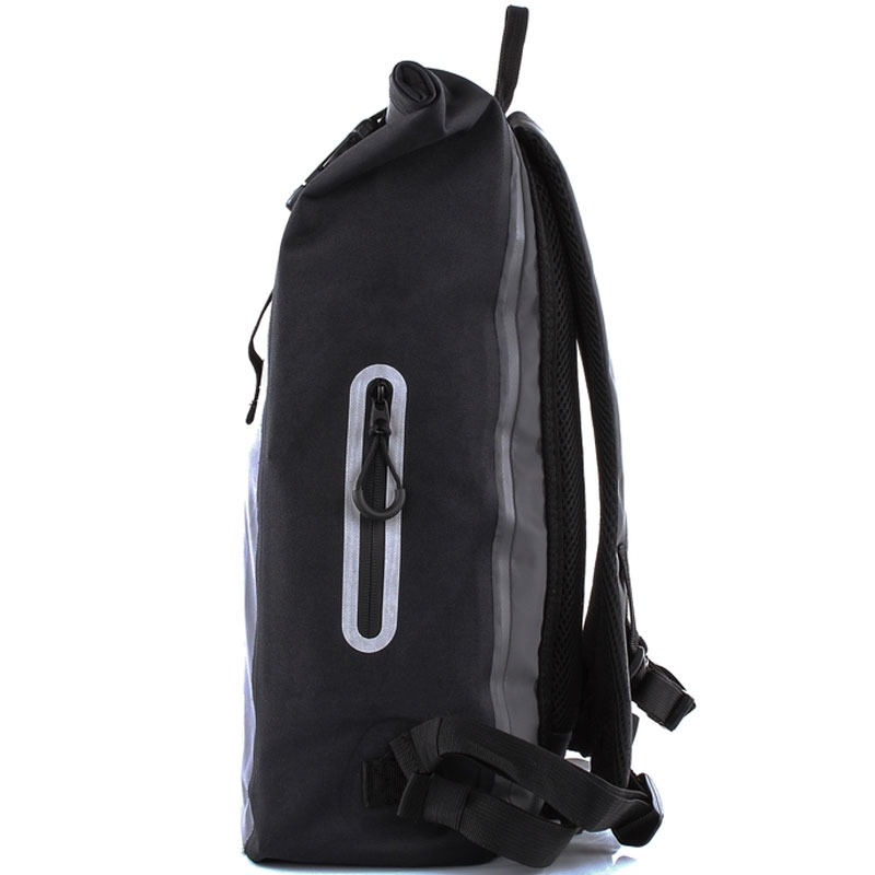 Sac à dos étanche MotoZem noir-gris