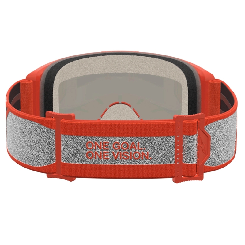 Lunettes de motocross Alpinestars Vision 5 Rora argent-orange