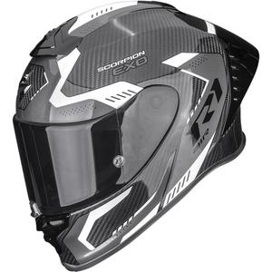 Casque intégral de moto Scorpion EXO-R1 EVO II Air Propel noir et blanc