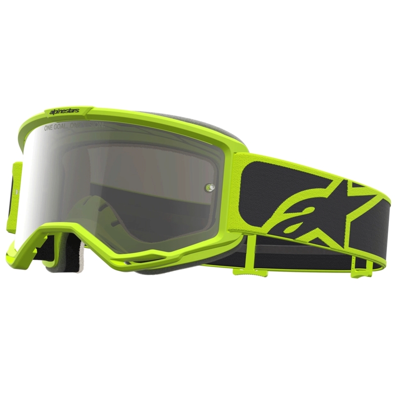 Lunettes de motocross Alpinestars Vision 5 Rora noir et jaune fluo