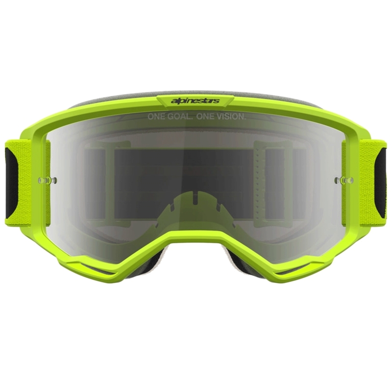 Lunettes de motocross Alpinestars Vision 5 Rora noir et jaune fluo