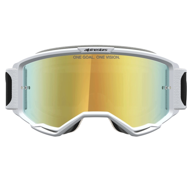 Lunettes de motocross Alpinestars Vision 5 Rora noir et blanc