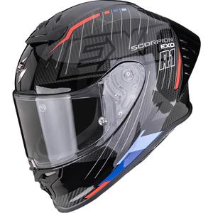 Casque intégral de moto Scorpion EXO-R1 EVO II Air Surge noir-bleu-rouge