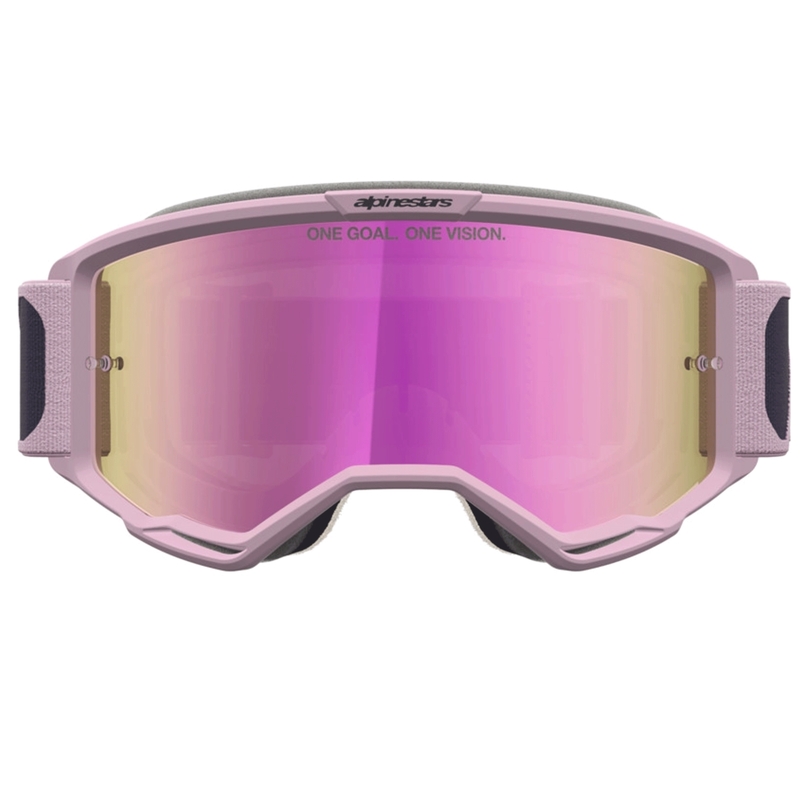 Lunettes de motocross Alpinestars Vision 5 Rora gris foncé-rose