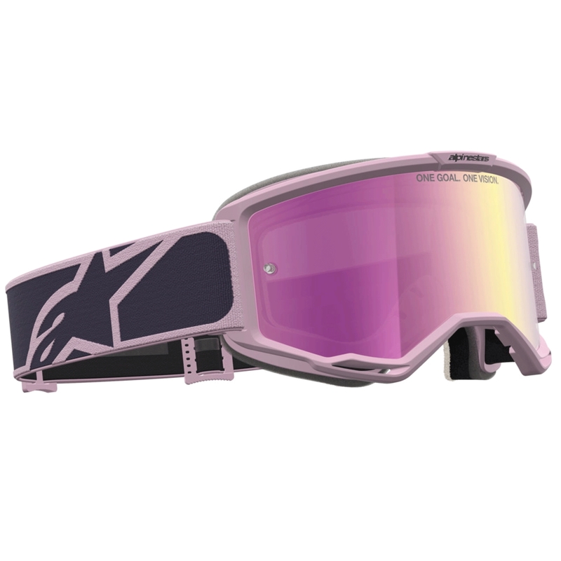 Lunettes de motocross Alpinestars Vision 5 Rora gris foncé-rose