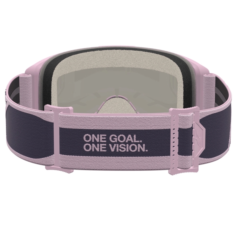 Lunettes de motocross Alpinestars Vision 5 Rora gris foncé-rose