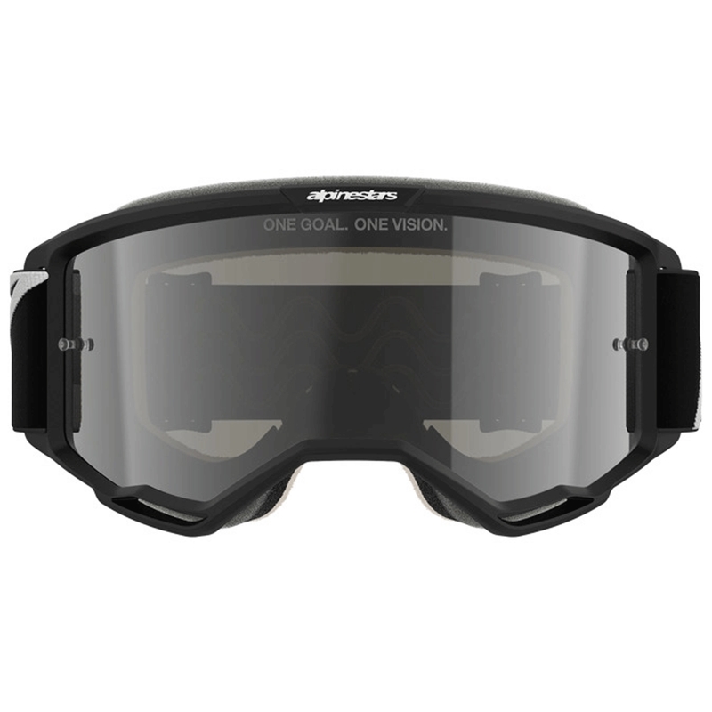 Lunettes de motocross Alpinestars Vision 5 Corp 2 noir et blanc