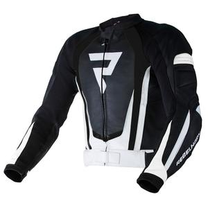 Bunda na motorku Rebelhorn Piston II PRO černo-bílá výprodej