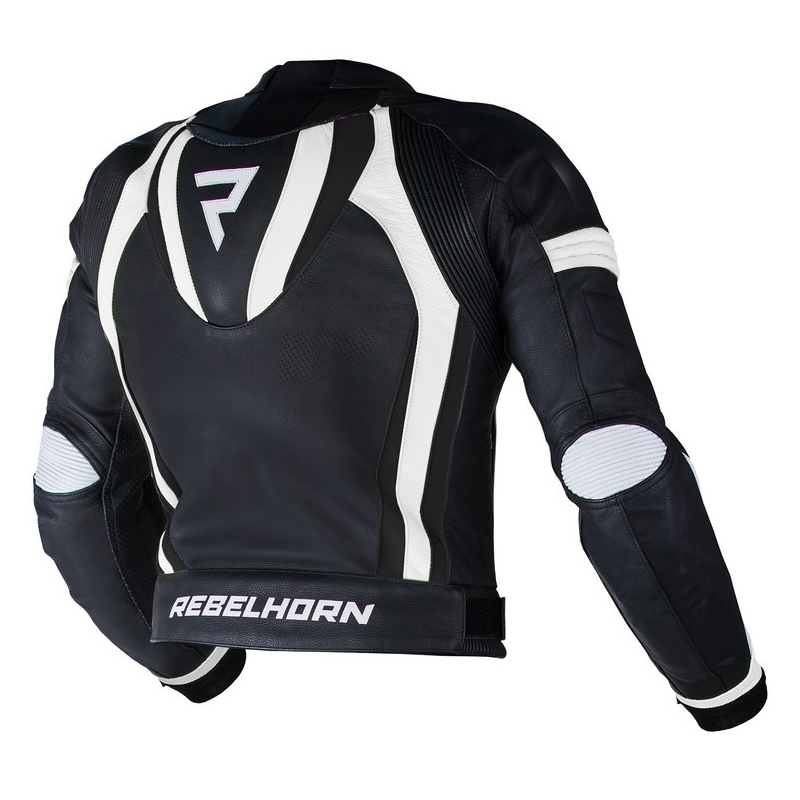 Bunda na motorku Rebelhorn Piston II PRO černo-bílá výprodej